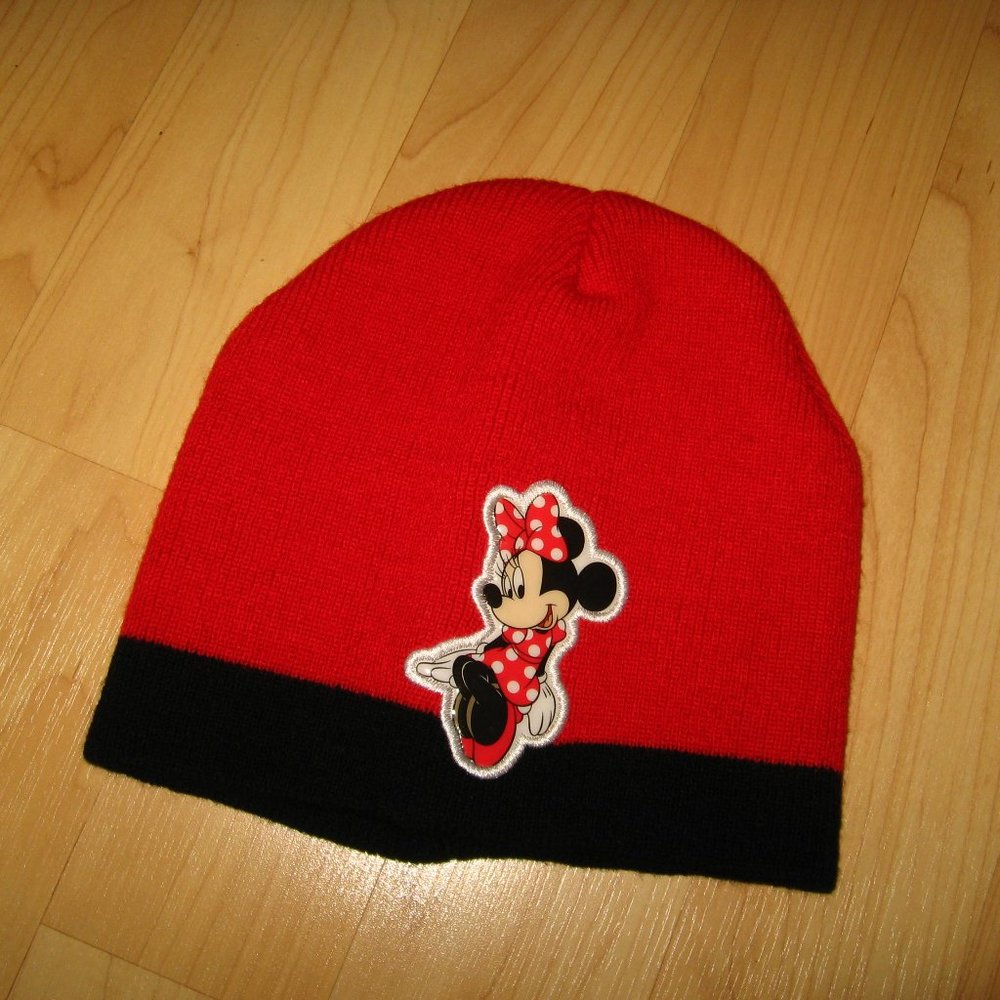 🐭 Disney Minnie Mouse Beanie Stocking Cap One Size